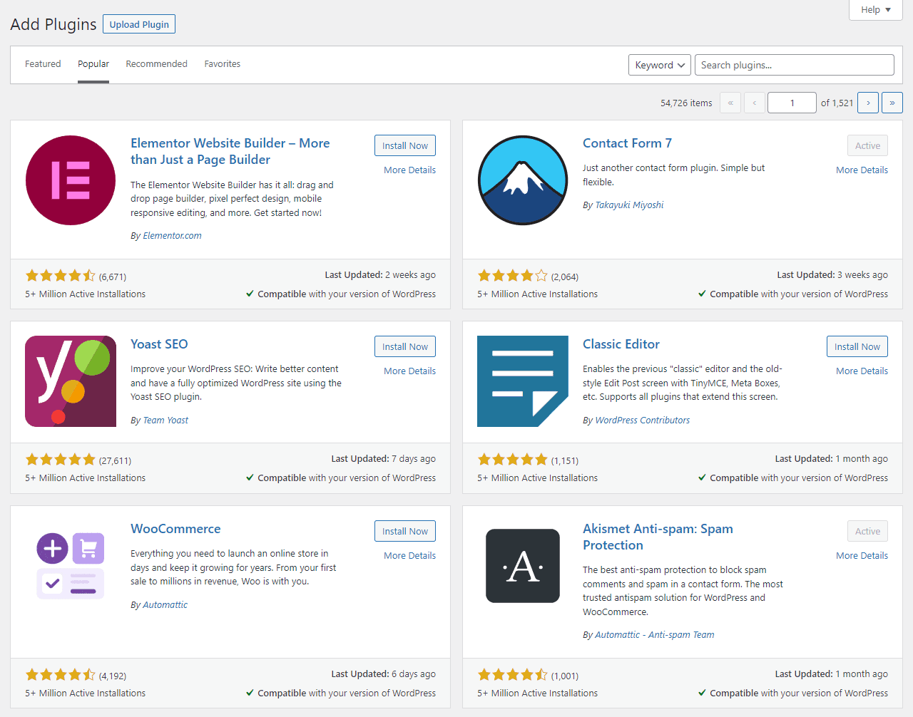Popular WP Plugins - How Many Plugins Should You Use?